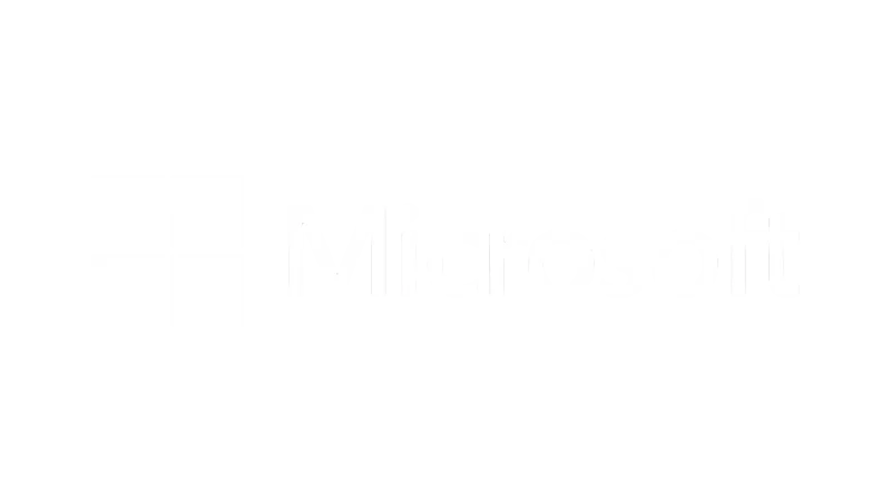 logo microsoft white