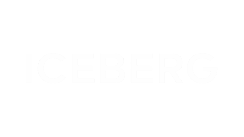 logo apache iceberg white
