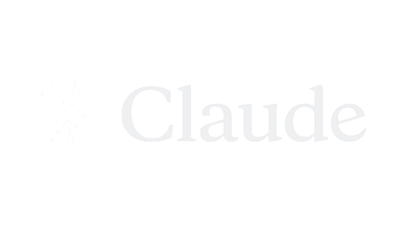 logo claude white